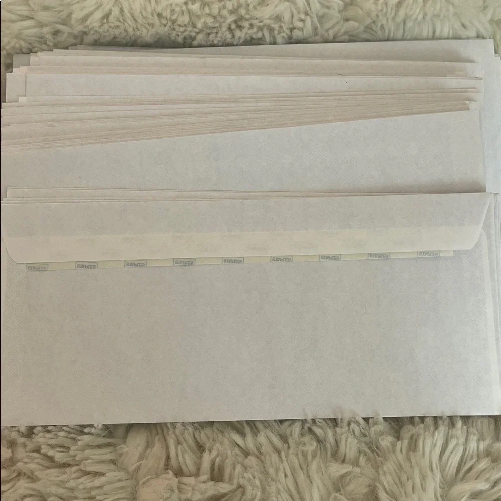 84 White Envelopes new
